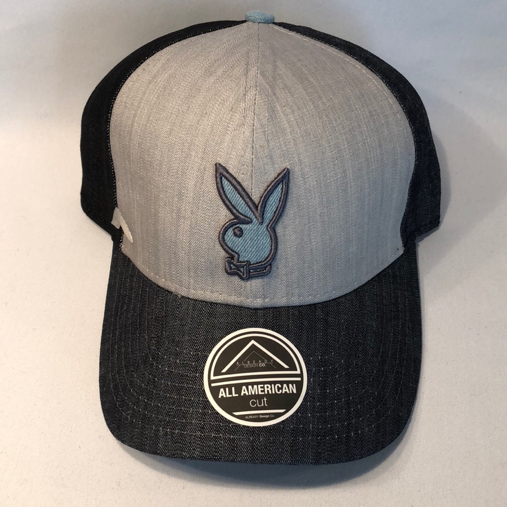 Playboy Denim Women’s Strapback Cap Hat